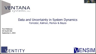 Tom Fiddaman - Data & Uncertainty in System Dynamics (Health Policy SIG)