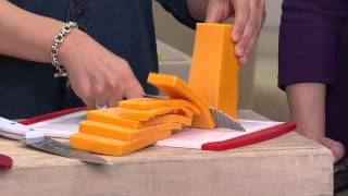 Groovetech for CooksEssentials 6" Groovtility Knife with Sheath with Mary Beth Roe