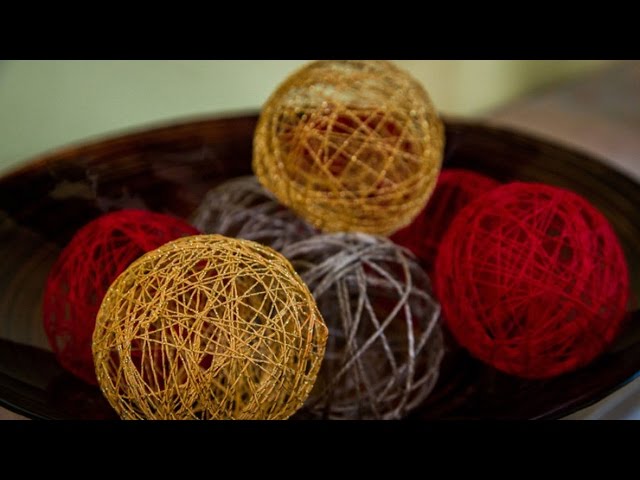 Paige Hemmis' DIY Decorative Twine Spheres 