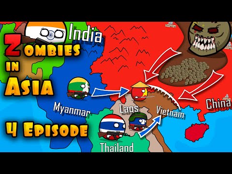 Zombies in Asia - Episodes 4 / Vietnam ( Countryballs )