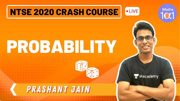 Probability | NTSE 2020 Crash Course | Maths 101 | Prashant Jain