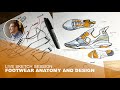 Sance de croquis en direct avec un ancien designer nike jordan converse anatomie et design des chaussures