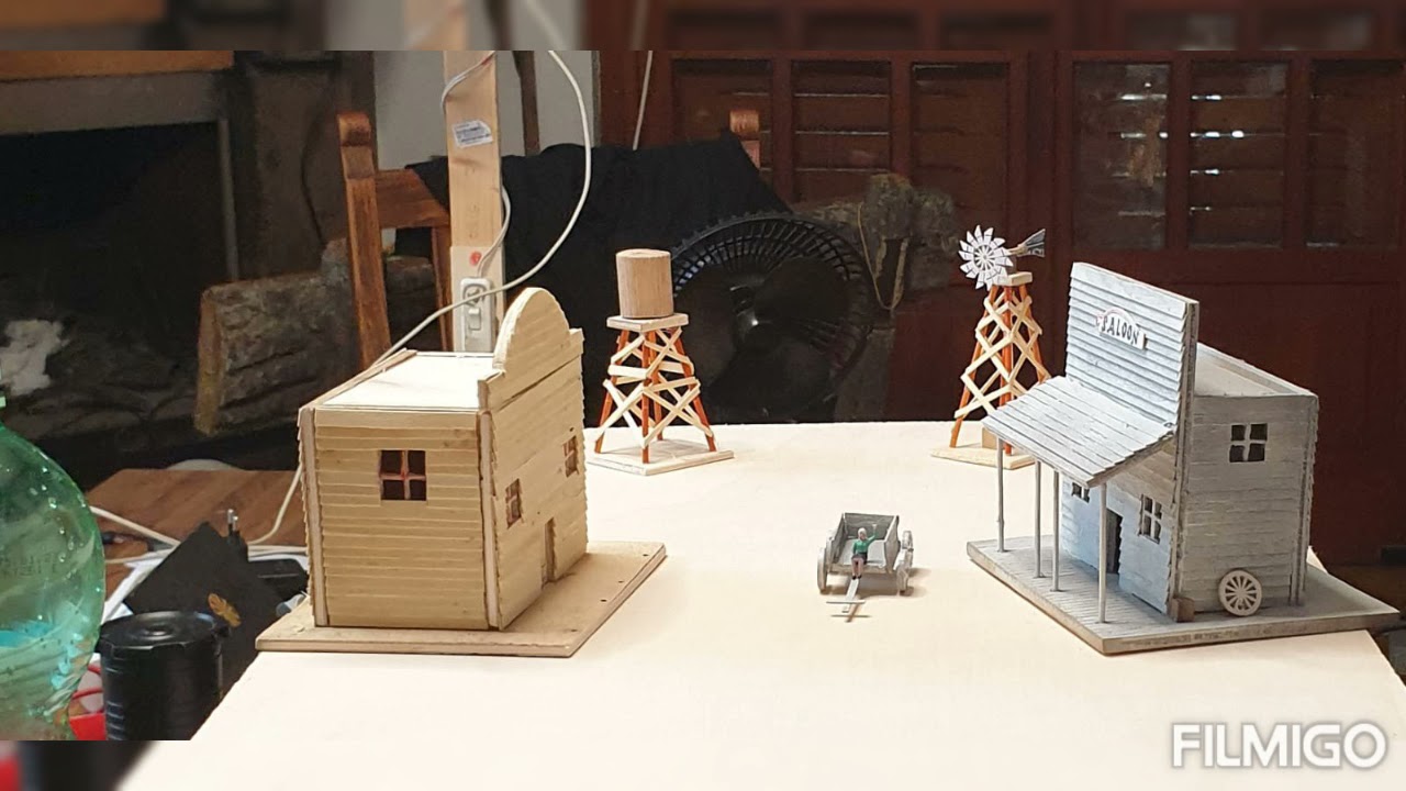 DIORAMA WESTERN LO CHIAMAVANO...(CITTA' FANTASMA)