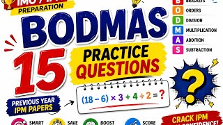 OLYMPIAD 15 BODMAS Practice Questions | IMO | IPM | NSTSE | Olympiad Maths | Class 3, 4 & 5 #imo ... screenshot 4