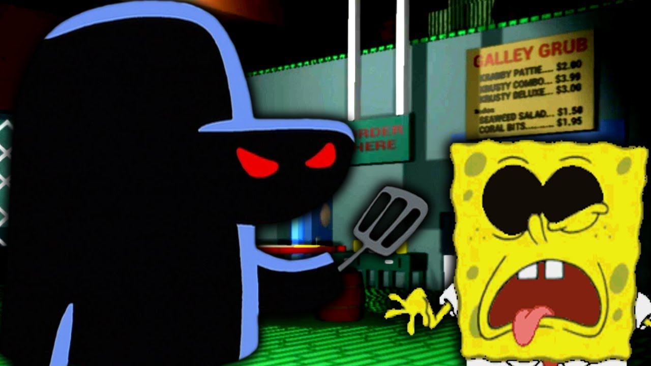 Scariest Spongebob Squarepants Horror Game 3am At The Krusty Krab [hash Slinging Slasher
