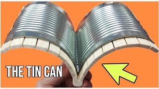 This has never been made from a tin can before. Amazing DIY !