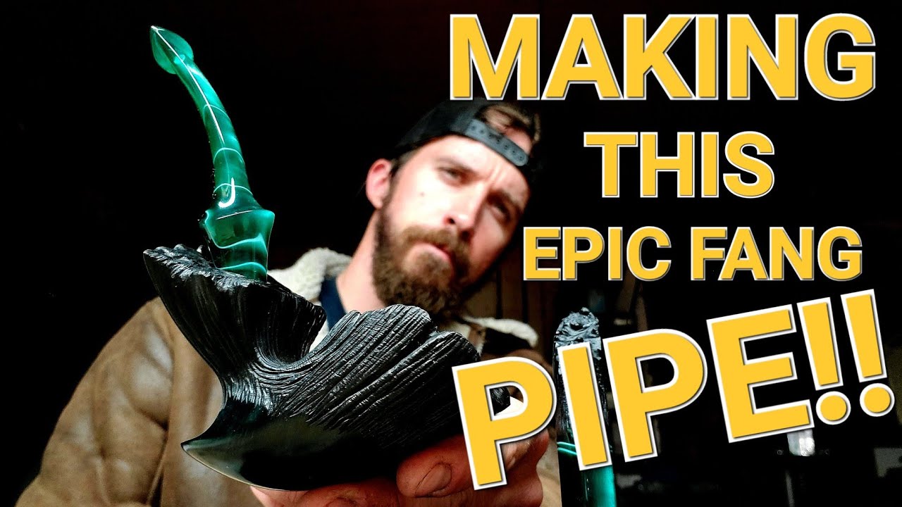 Making This Epic Fang Pipe: The Whole Process From Start To Finish!