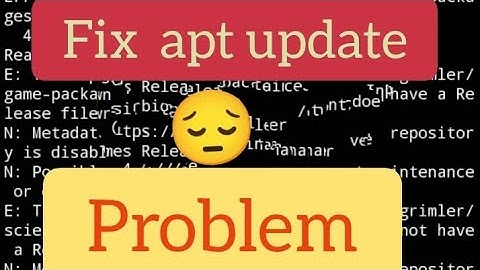 Termux apt update not working | fix problem apt update