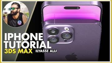 iphone 14 pro max | 3ds Max speed Modeling Tutorial