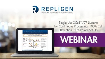 Single-Use XCell® ATF System for Continuous Processing: 100% Cell Retention, 80% Faster Set-Up