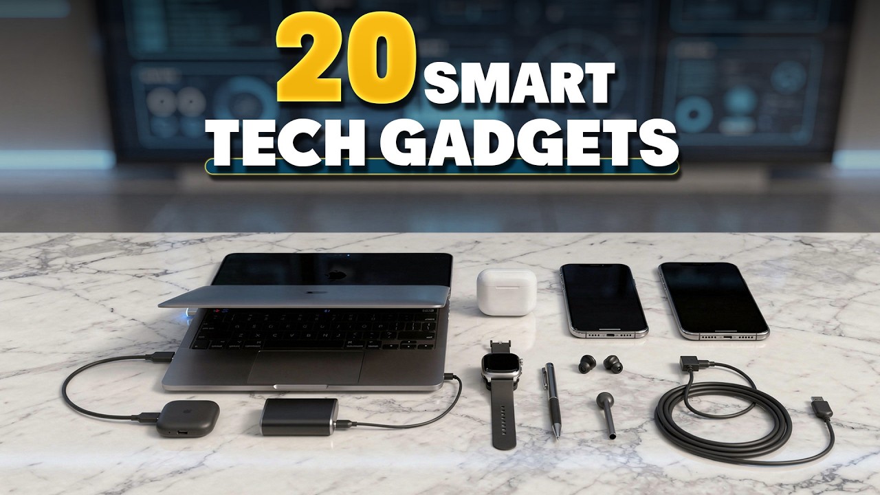 20 Smart Tech Gadgets on Amazon You Must See Before Buying (2026) - YouTube