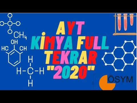 Ayt Kimya Full Tekrar I2021 Tayfa I #2021 #YKS #SON30 #Temeldenkamp