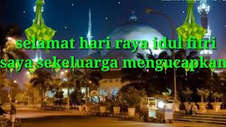 Status wa 30 menit( ucapan hari raya idul Fitri )