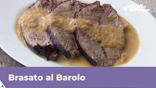 BEEF BRAISED WITH BAROLO WINE - Authentic Italian recipe!