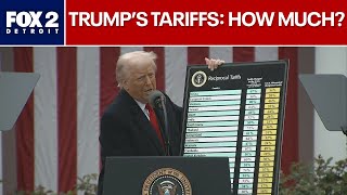 Trump tariffs: How much countries will be charged