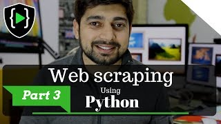 Web scraping in python finding all links