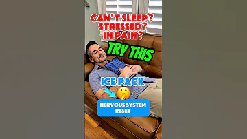 5 Minute Ice Pack Hack For Pain Sleep Anxiety 