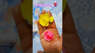 #Make a BEAUTIFUL Paper Rose Flower Today 🌹 | Easy DIY Craft #Short #Easy #Trending #diy