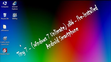 Tiny 7 - Windows 7 Ultimate x86 - Pre-installed - Limbo x86 PC Emulator - Android Phone - HS infoaid