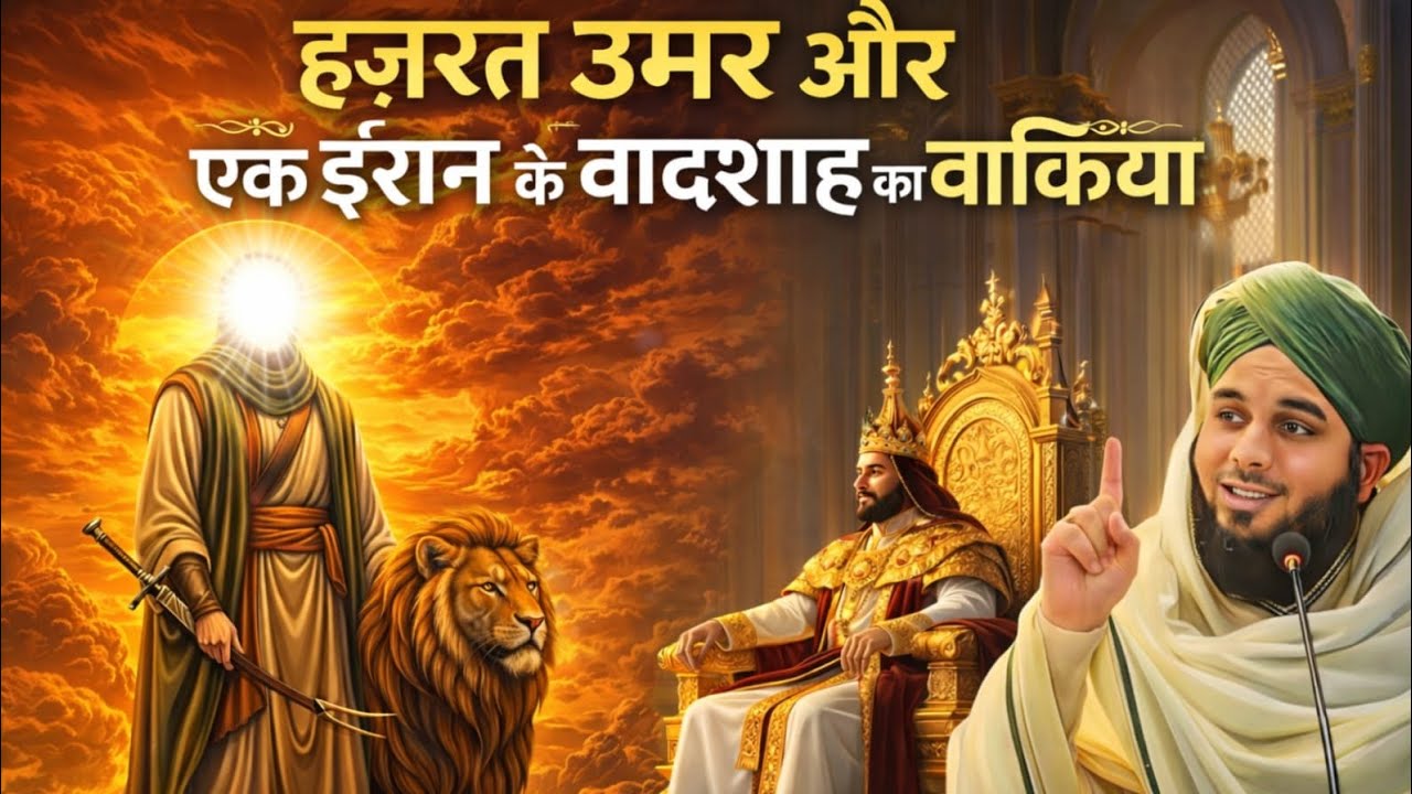 Hazrat Umar aur ek Iran ke Badshah ka Ajeeb waqia Maulana peer Ajmal Raza