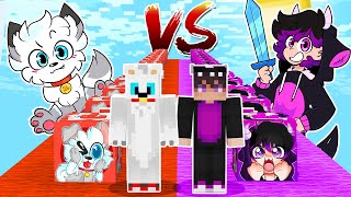 ¡MASCOTA vs DUEÑO! 🐶😱  ¡DESAFIO de LUCKY BLOCKS ALEXY vs FRANCISCOGAMES!