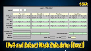 IPv4 and Subnet Mask Calculator (Excel), Speak Khmer