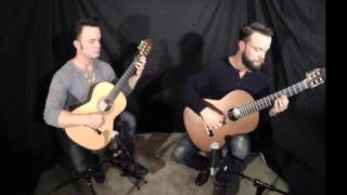 Video thumbnail of "Nuvole Bianche by Ludovico Einaudi - The Bassett Bros. (Guitar)"