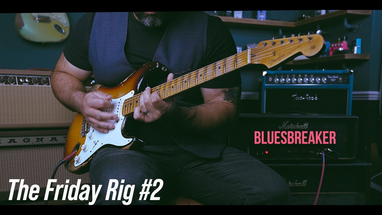 1965 Marshall 'Bluesbreaker' JTM45 & Strat w/ Isle of Tone Haze 67