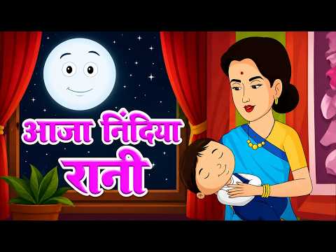 आजा निंदिया रानी आजा | Aaja Nindiya Rani Aaja | Baby Sleep Song | Nursery Rhymes | Kids Lullabies