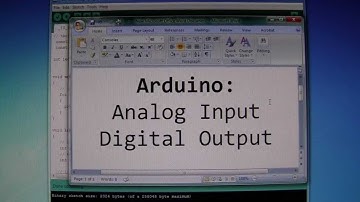 7. arduino analogInput digitalOutput