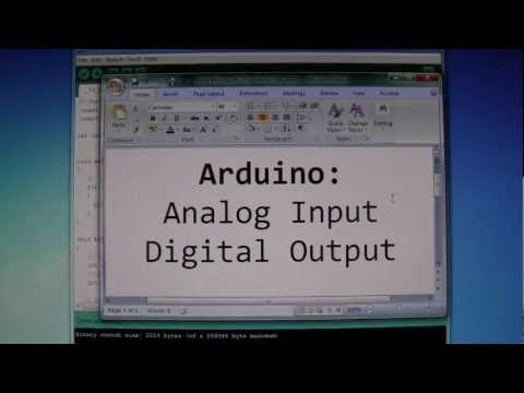 7. arduino analogInput digitalOutput