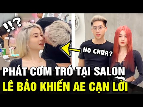 Video Lê Bảo đưa vợ đi LÀM TÓC, đem theo mâm 'CƠM TRÓ' toàn... - youtube