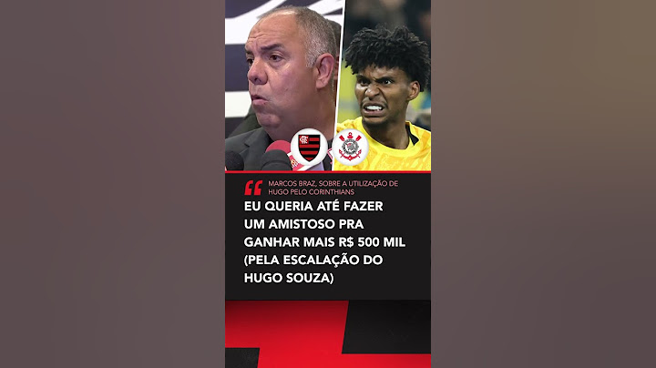 Marcos Braz deu aquela 'cutucada' no Corinthians #shorts