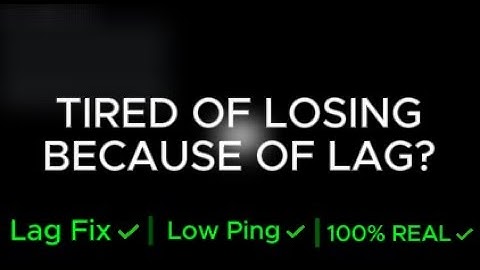 How To Fix High Ping In Roblox | ( FIX LAG + LOW PING ) ✅