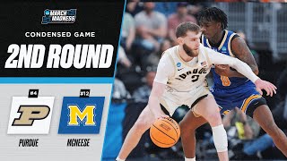 Purdue vs. McNeese - Second round NCAA tournament extended highlights