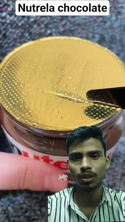 Satisfying Nutella Jar#Shorts#ASMR#Mukbang#Dessert#Chocolate#trending#shorts