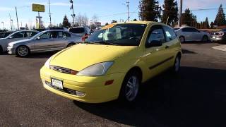 2001 Ford Focus ZX3 2.0L 4-Cyl 5-Spd Manual *33 MPG*