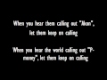 Akon Keep On Calling Lyrics