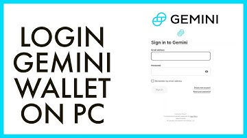 Login Gemini Wallet: How To Sign In Gemini Wallet On Pc 2022?