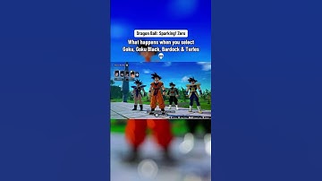 Sparking zero special interaction! #sparkingzero #goku #bardock #turles #gokublack