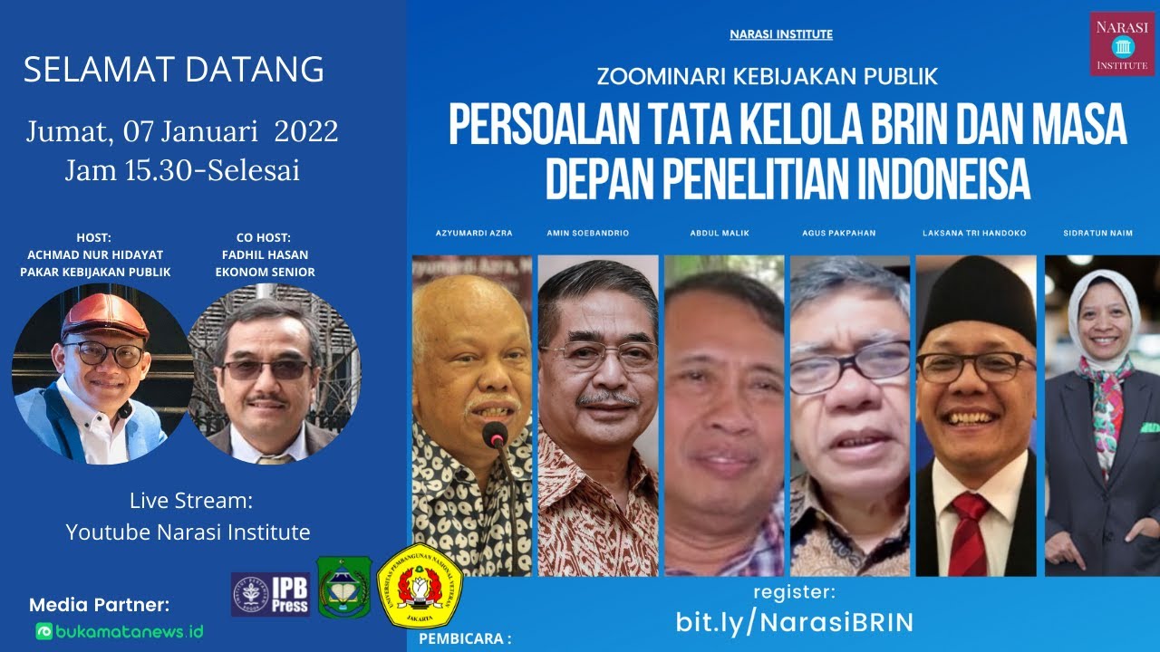 PERSOALAN TATA KELOLA BRIN DAN MASA DEPAN BIROKRATISASI PENELITIAN DAN ILMU PENGETAHUAN INDONESIA