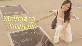 NEW CHAPTER IN NASHVILLE! move into Belmont University with me | moving series