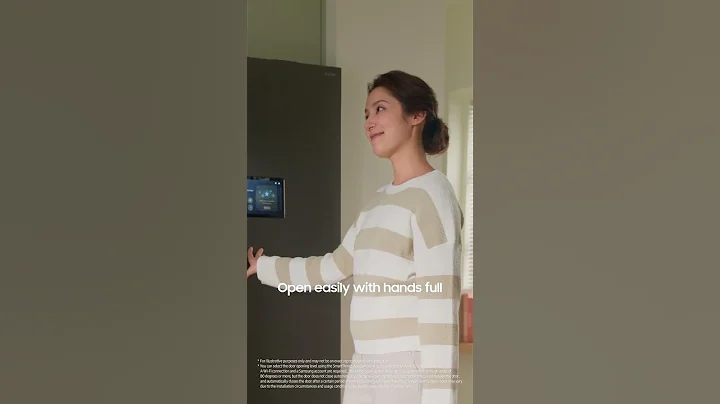 A friendly guide to Bespoke AI Refrigerator Side-by-Side I Auto Open Door I Samsung