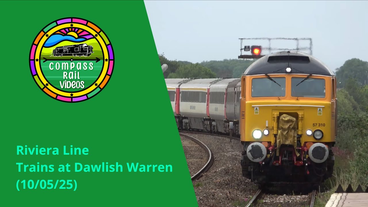 Trains at Dawlish Warren, RL (07/06/25)