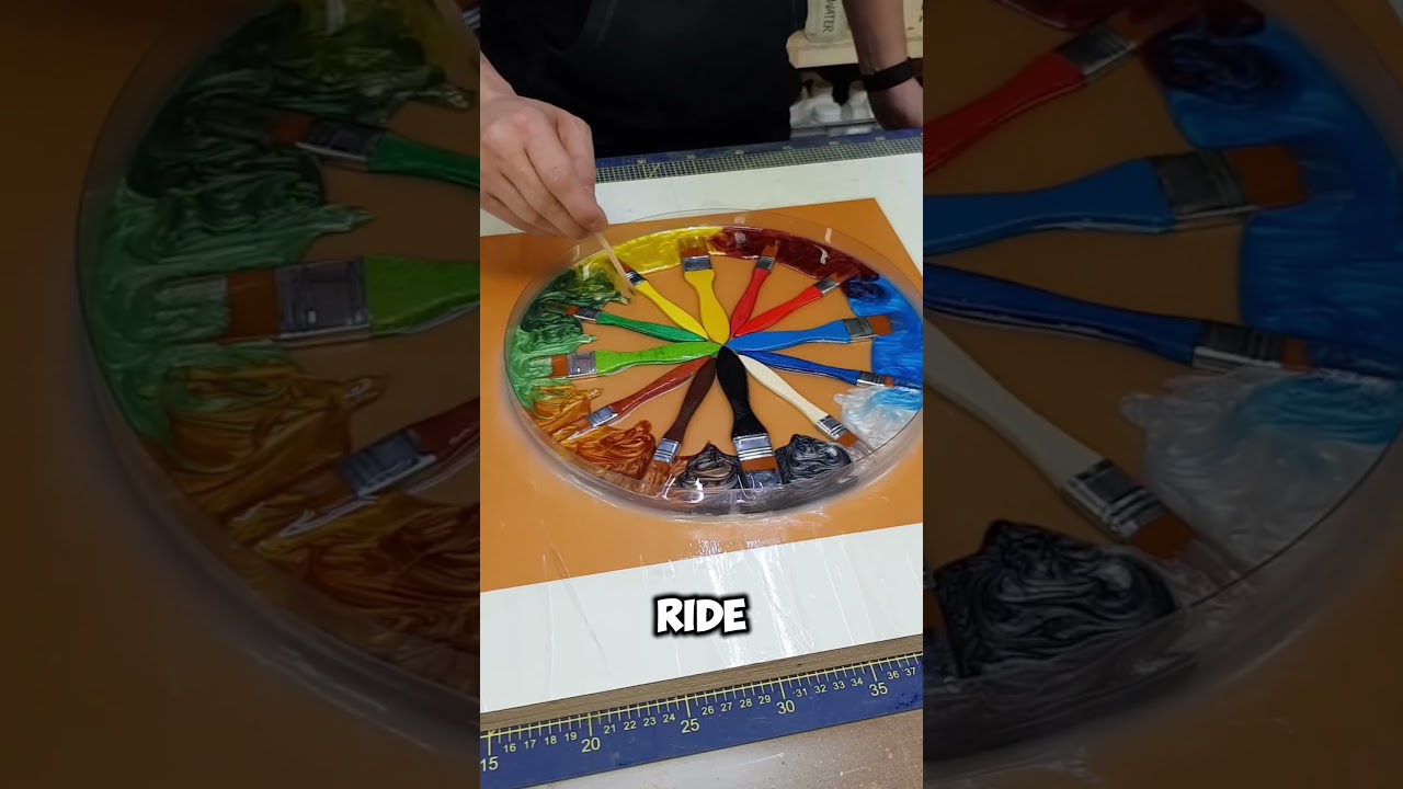 The Gleaming Circle: An Artistic Wall Clock Project