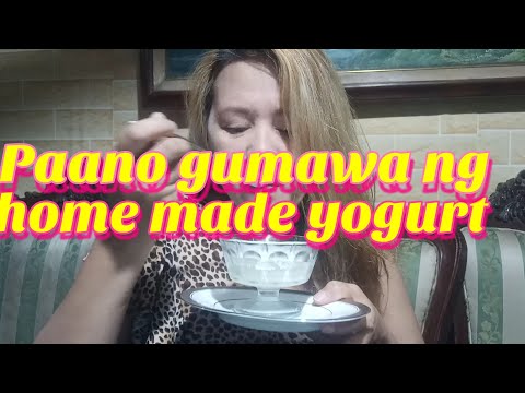 Video: Paano Gumawa Ng Yogurt Sa Isang Gumagawa Ng Yogurt