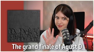 Agust D (Suga of BTS) &quot;D-DAY&quot; Reaction + Review