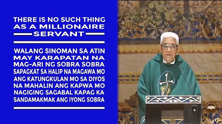 Timeless Wisdom | Homily | Katiwalang Tapat | 5th Sun in Ord Time | Fr Enrico Gonzales OP