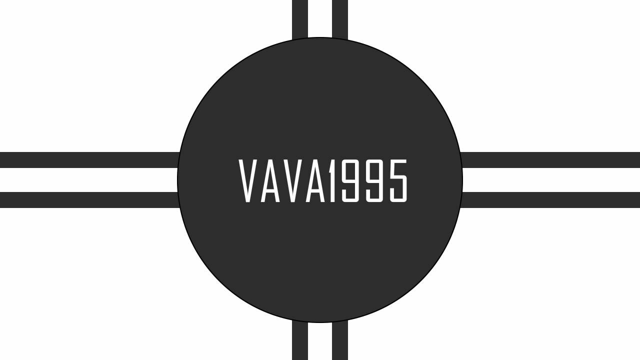 Ma nouvelle intro Vava1995