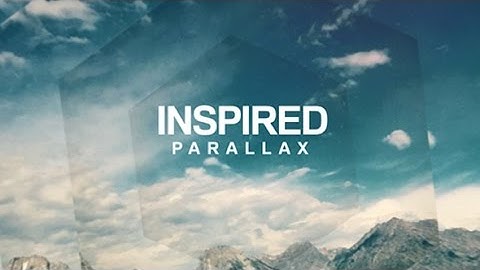 Inspired Parallax Slideshow (After Effects template)